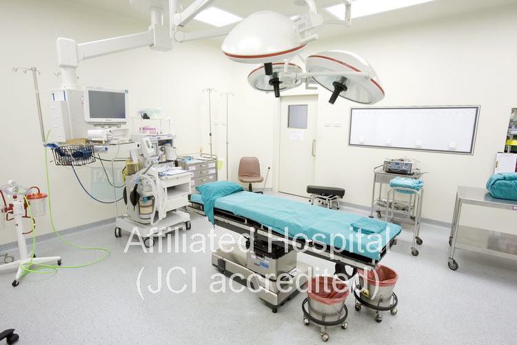 Operation room for general anesthesia